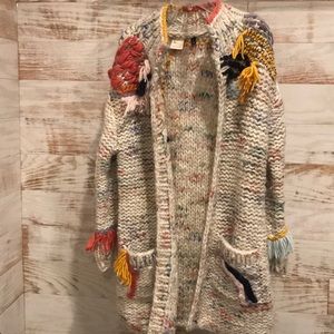 Anthropologie Sleeping on Snow Sweater